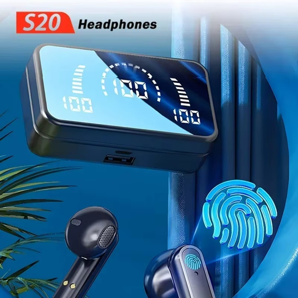 QCY TWS S20 Earphone Bluetooth - Phone Cases 评论和价格