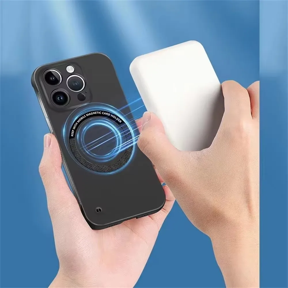 For Magsafe Magnetic Frameless - Ultra Thin Frameless Phone Cover 评论和价格