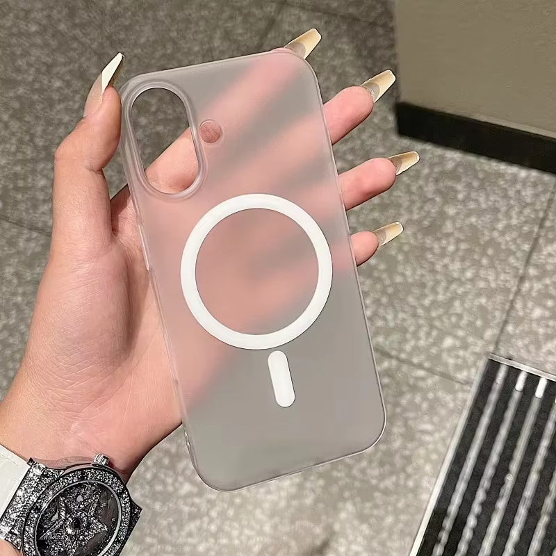 For Magsafe Matte Transparent  - Clear Shockproof Bumper Case 评论和价格