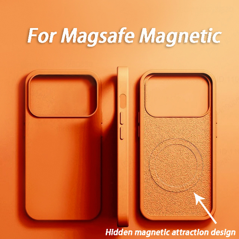 Luxury For Magsafe Wireless Ch - Liquid Silicone Magnetic Phone Case 评论和价格