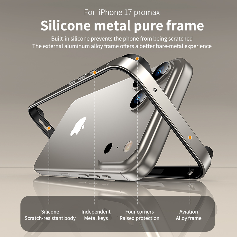 Aluminum Metal Frame Silicone  - Metal Bumper Aluminum Frame Case 评论和价格