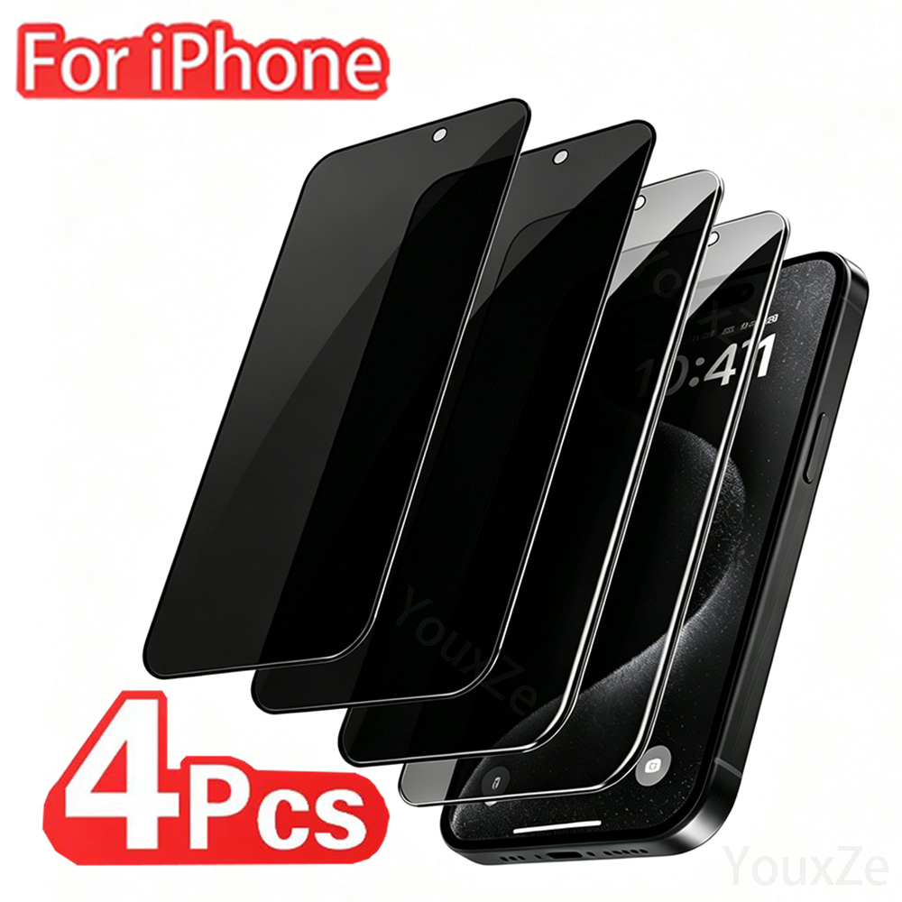 4Pcs Anti Spy Tempered Glass F - Anti Spy Privacy Glass Case 评论和价格