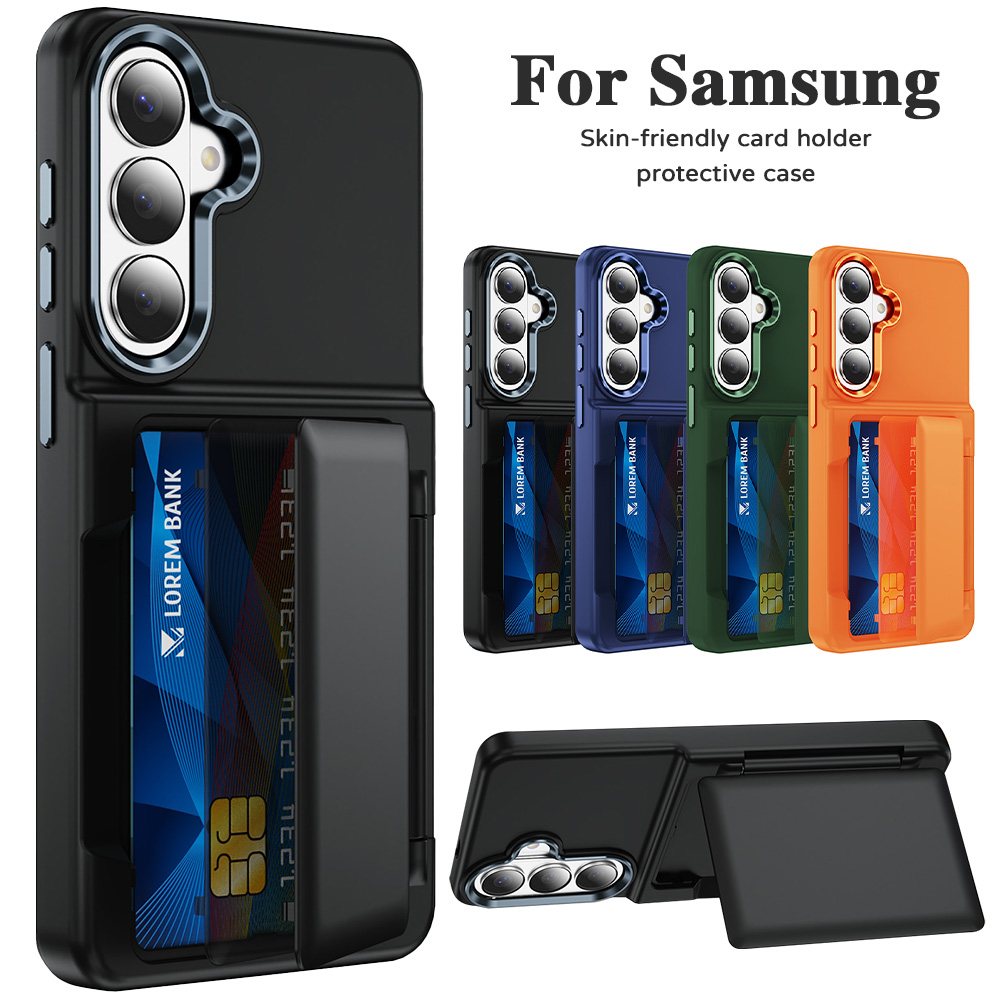 Card Holder Phone Case for Sam - Leather Wallet Card Holder Phone Cover 评论和价格