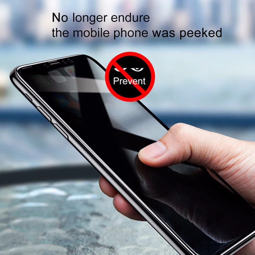 Anti-spy tempered glass screen - Anti Spy Privacy Glass Case 评论和价格